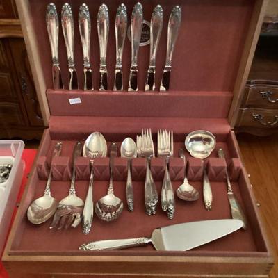 Sterling Silver Flatware Service for 8