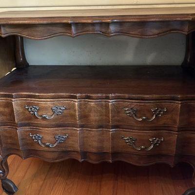 Drop Leaf Buffet Server 3 Drawers