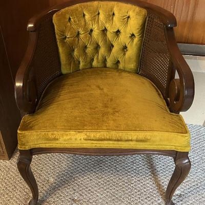 Queen Ann Style Round Back Arm Chair