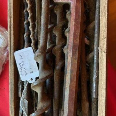 Antique Drill Bit Set