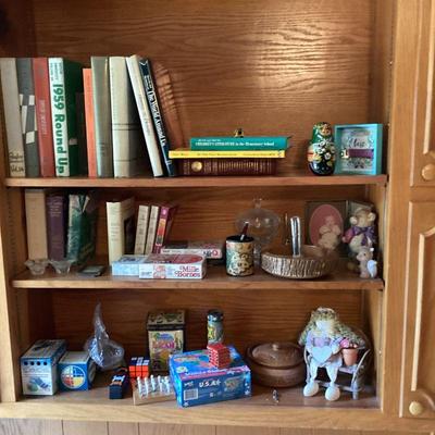 Books and Knick Knacks