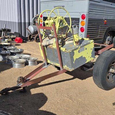 #500 • Trailer with Fire Hose and Tank

