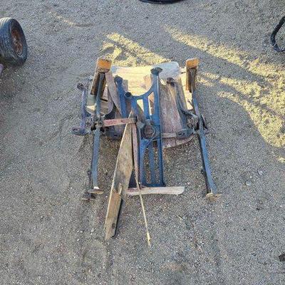 #2138 • Broken Wooden Recliner
