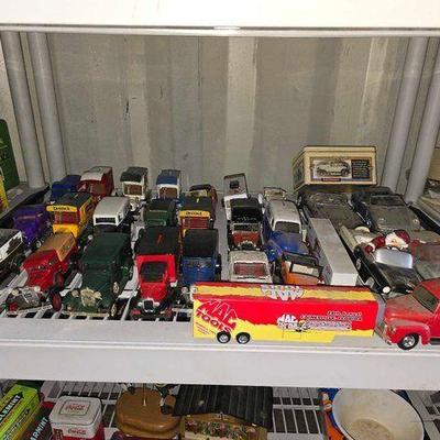 #3338 • Model Cars and Coin Banks
