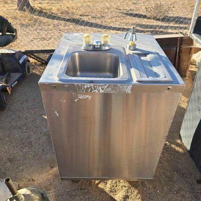 #2140 • Portable Commercial Hand Washing Sink

