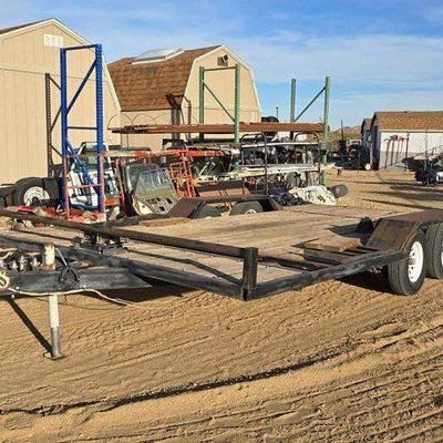#250 • Single Car 2 Axel Trailer
