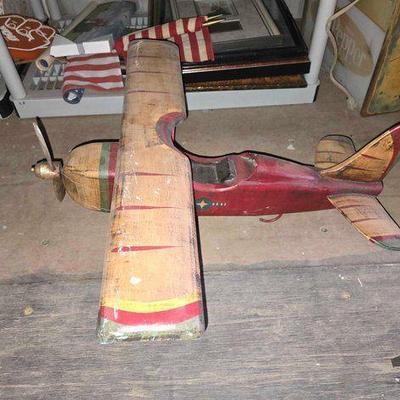 #3360 • Wooden Model Airplane
