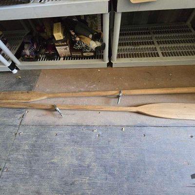 #3306 • (2) Rowing Oars
