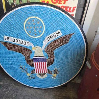 #3408 • "Seal of the United States" Mosaic Art
