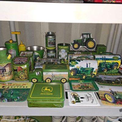 #3322 • John Deere Metal Tin Collection
