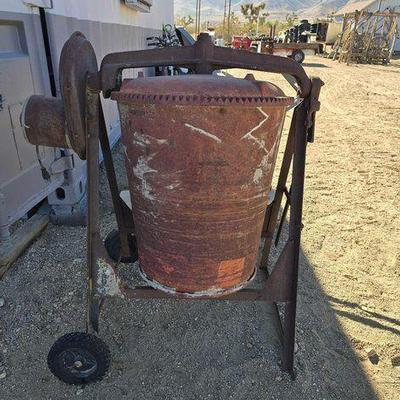 #2000 • Cement Mixer
