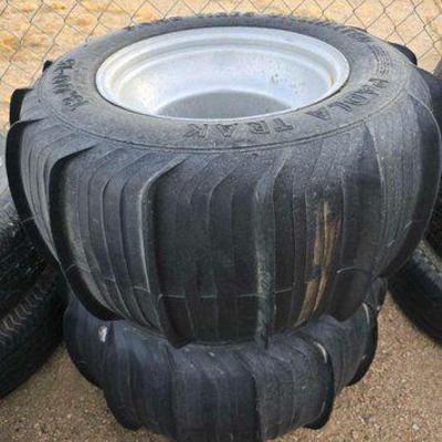 #2108 • 2 VW Wide 5 Wheels with Paddles
