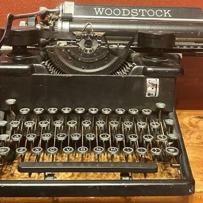 Antique Woodstock Typewriter