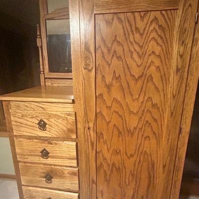 Antique Furniture side by side wardrobe
