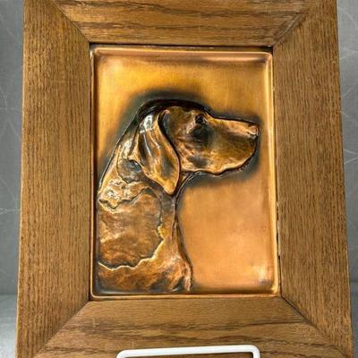 Vintage Framed Copper