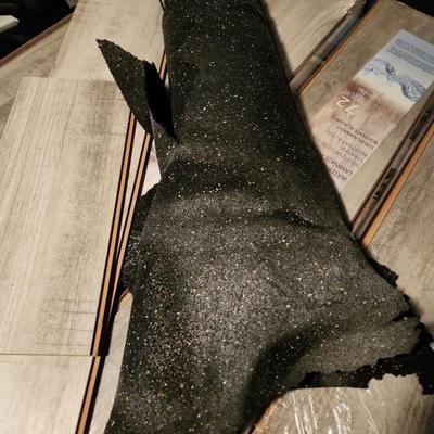 Padding for flooring included. 