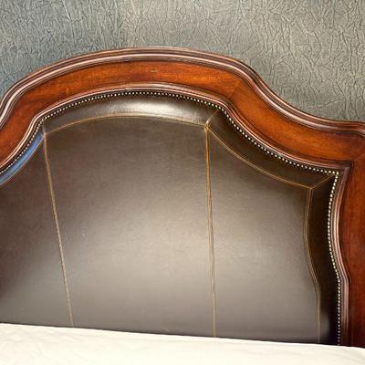 Sleigh Bed Headboard View.