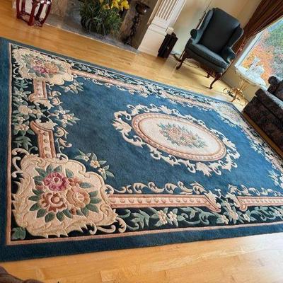 Wool Chinese Area Rug - 12ft x 7ft 10in.