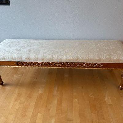 Upholstered Bench.