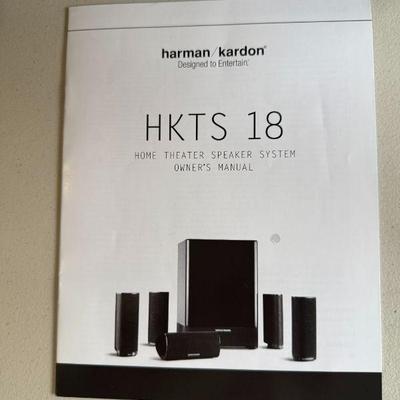 Harmon Kardon HKTS 18 Owners Manual