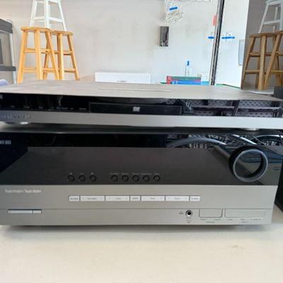Harmon Kardon AVR 347 Audio Video Receiver, Harmon Kardon DVD 48 Audio Video and SACD Player with HDMI
