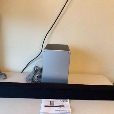VIZIO SB362In-EB 36in 2.1 Channel Soundbar and Subwoofer Lot