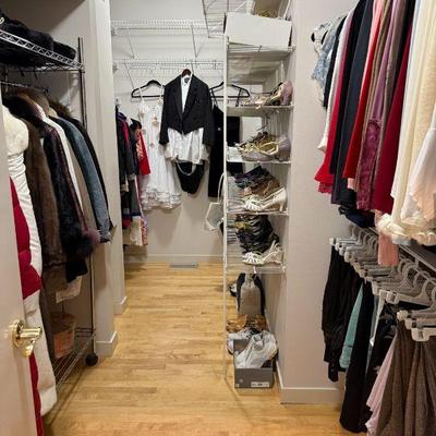 Women's Clothing (size small) Dresses, Pants, Suits, Suit  Jackets, Leather Pants, Blouses, Sweaters, Cashmere Shawls, Boleros,...