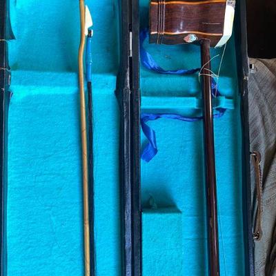 Erhu believed to be Chinese in origin with beautiful Dragon head carving.  See previous photo.