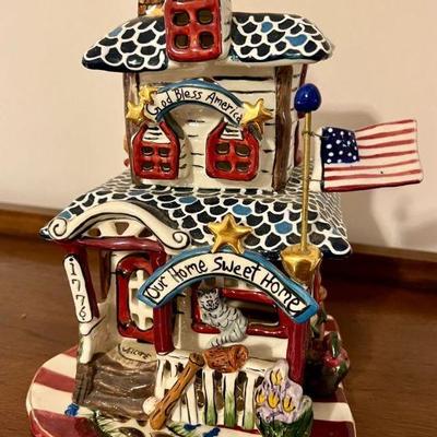 Blue Sky candle holders