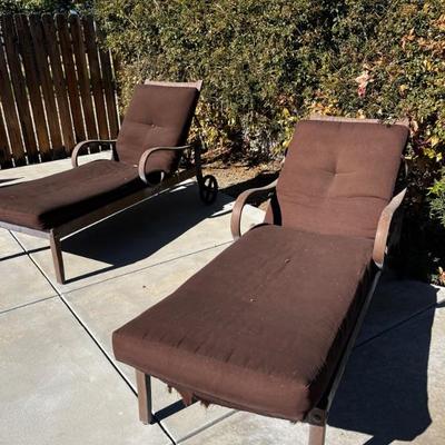 Poolside Chaise Lounges
