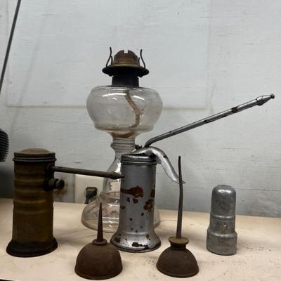 Antique Oil cans