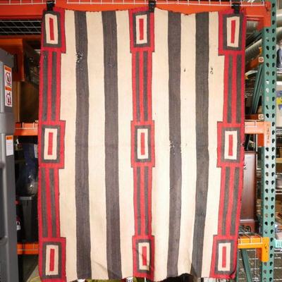 Navajo Rug Traveling Blanket