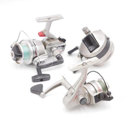 Lot of 3 Fishing Reels