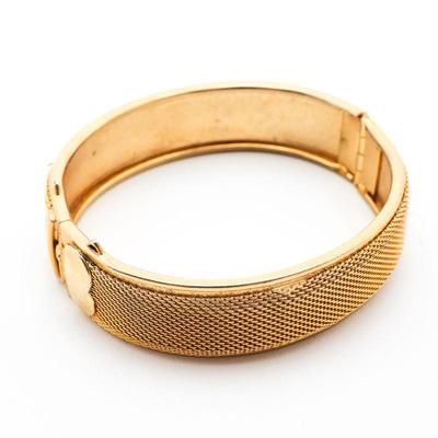 Hinged Bangle Bracelet