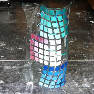Runstadler Studios 1988 Signed Large Glass Sculpture