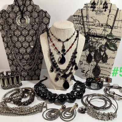 Gunmetal Black Metallic Fashion/Costume Jewelry