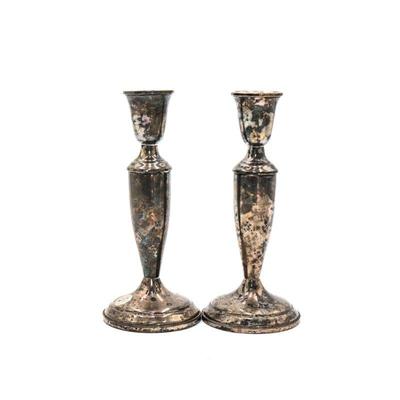 925 Towle Sterling Silver Candle Sticks