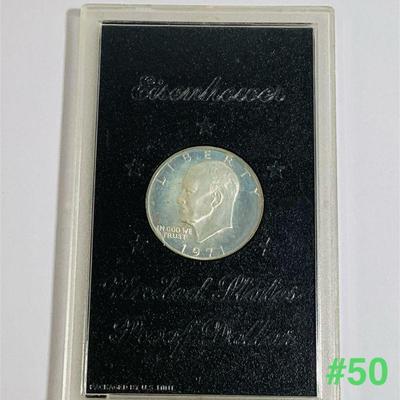 Eisenhower 1971 United States Proof Dollar