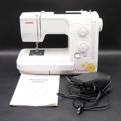 Janome Magnolia 7318 18-Stitch Sewing Machine