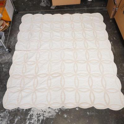 Double Wedding Ring Quilt