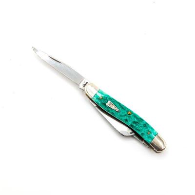 Case XX Turquoise Bone Stockman Pocket Knife