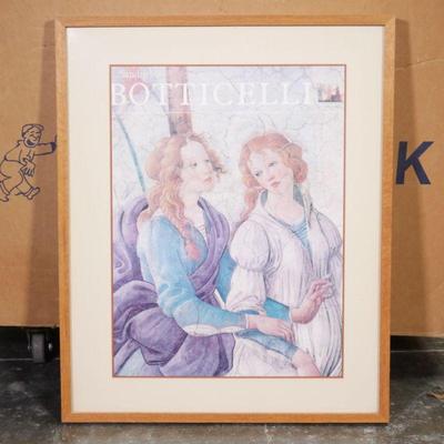 "Venus et les Graces" by Sandro Botticelli Framed Fresco Print