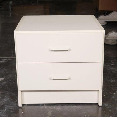 Techline® White 2-Drawer File Cabinet
