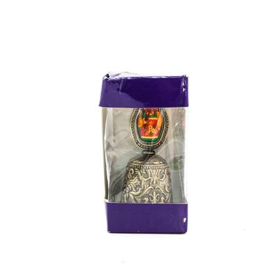 AKM Russia Bronze Tone Matryoshka Souvenir Bell