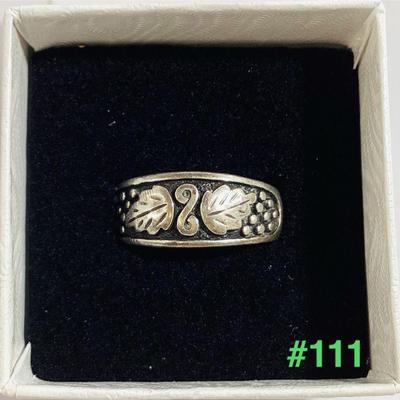 Sterling Silver Vintage WM Wheeler Co. Ring