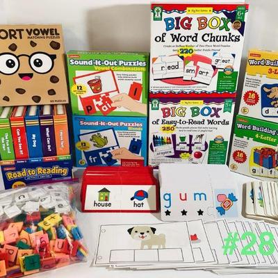 Beginning Reader Educational Games, Activities, and Puzzles
