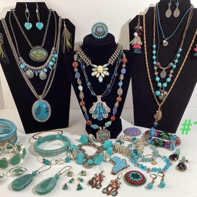Aqua & Turquoise Fashion/Costume Jewelry