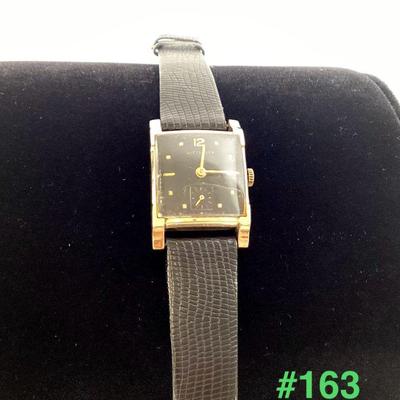 Wittnauer 10K Gold Filled Ticking Watch