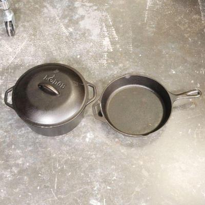 Lodge Cast Iron Cookware (Lot of 2)