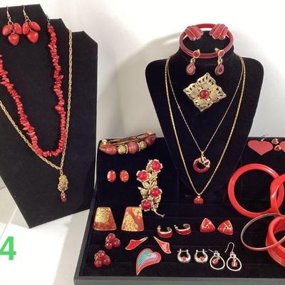 Red Fashion/Costume Jewelry